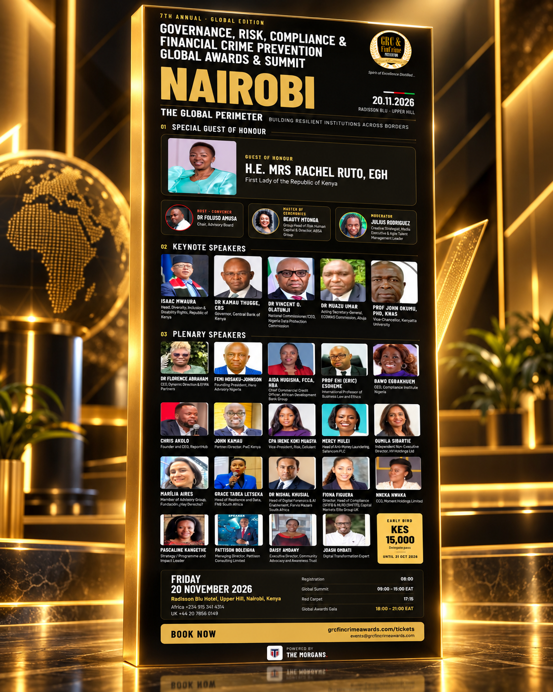 GRC & Financial Crime Prevention Global Awards & Summit — Nairobi, 20 November 2026